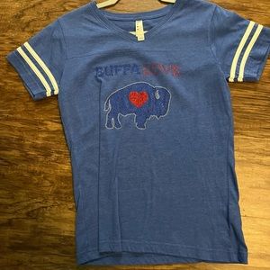 Small Buffalo bills bling tee